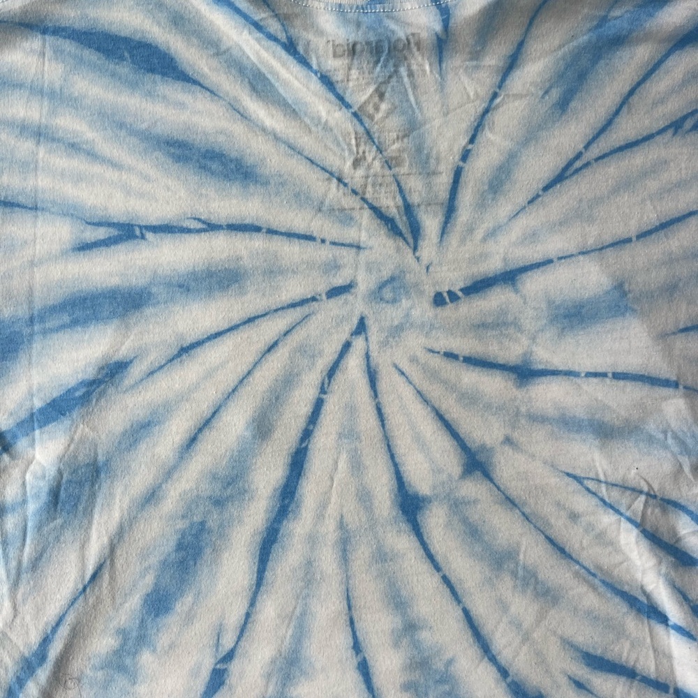 Polaroid Blue Tie-Dye Drip T-Shirt  | Youth XL - Picture 6 of 9
